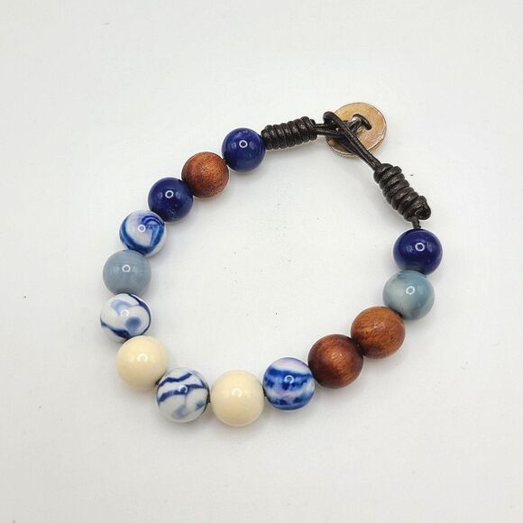 Fossil Multicolor Beaded Bracelet - Picture 1 of 3